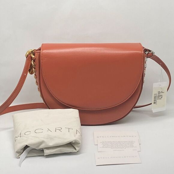 Stella McCartney Frayme Medium Flap Shoulder Bag
